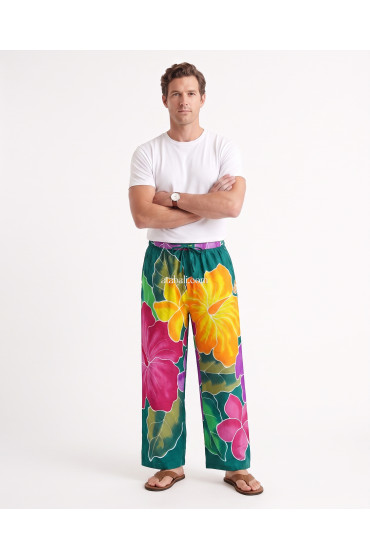 Hand Painted Rayon Pants Hand Painted Rayon Pants